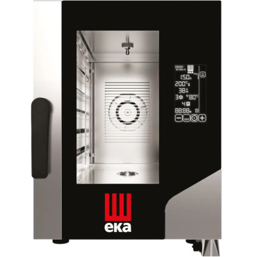 Konvektivna parna parna tisočletja črna maska Gastro Compact 6 x GN 1/1 7800 W