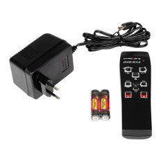 Báscula gancho suspendida con control remoto hasta 1 tonelada 1T LCD amarilla