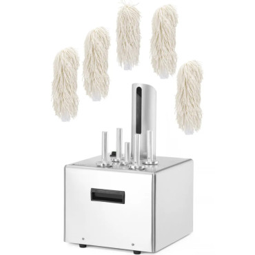 Polisher glāzēm stikla elektriskās glāzes līdz 330 glāzes / h 1350 w