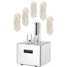 Paliscatore per occhiali bicchieri elettrici in vetro fino a 330 bicchieri / h 1350 w