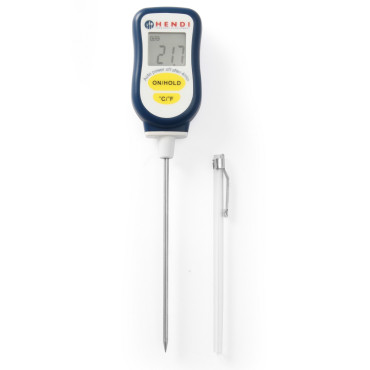 Digitālais gastronomiskais termometrs ar zondi 130mm no -50C līdz 350c - Hendi 271230