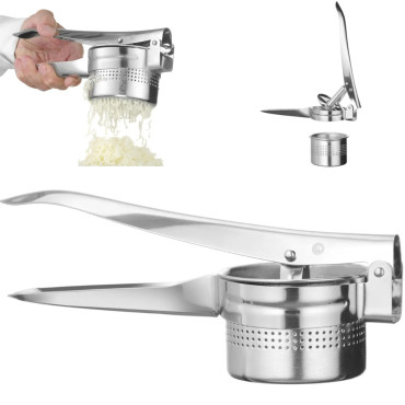 Praga Handheld Potato Steel 270 x 100 x 95 mm