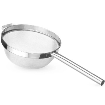 Tamiz para eliminar la sopa de acero. 260 mm