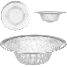 Ümar drenaaž sõela valamu staali kolmapäeva jaoks 110 x 35 mm