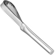 Spuščalnik za odstranjevanje lupin iz jeklenih rib 240 x 46 mm
