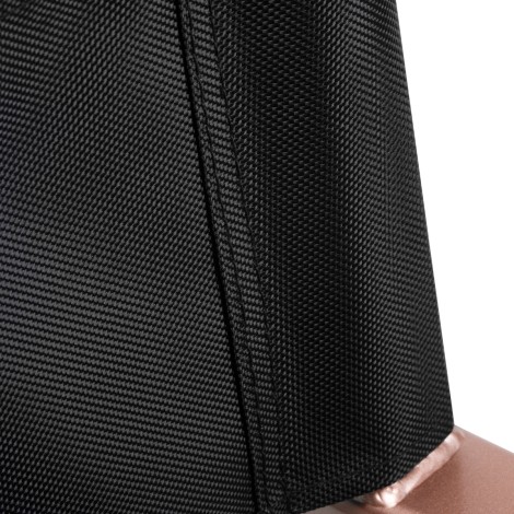 CADEIRA DE MAQUILHAGEM DOBRÁVEL EM ALUMÍNIO ROSE GOLD — close-up da superfície