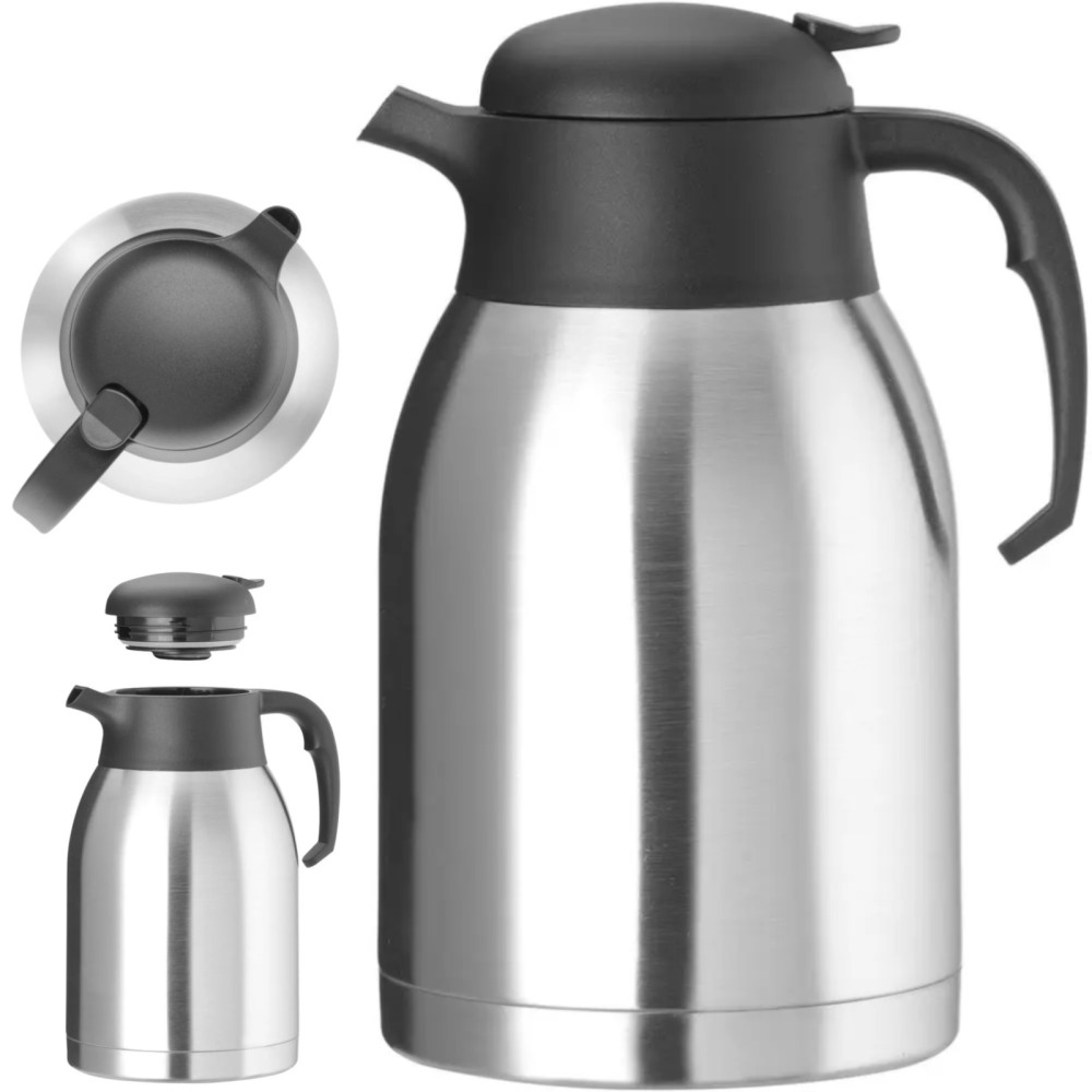 Jarro térmico térmico para máquina de café de aço 2 l