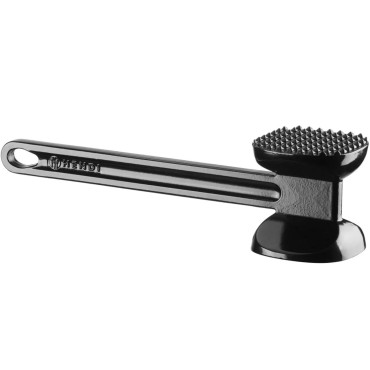 Dubbelsidig köttpestle 300 x 80 x 80 mm - svart