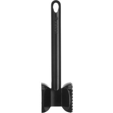 Pilão de carne dupla face 300 x 80 x 80 mm - preto