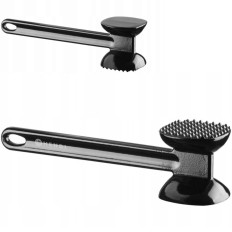 Vlees vlees aluminium 255 x 65 x 70 mm - zwart