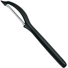 Demantraczek Universal for vegetabilsk frukt Serrated - svart