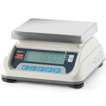 Virtuves komercķesms ar legalizācijas m LCD RS232 ECO + 6 kg / 2 g
