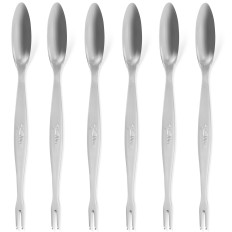 Fork for stainless steel lobster. Set di 6pcs. - Hendi 403716