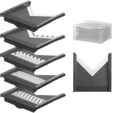 Αφαιρούμενοι δίσκοι κοπής για Mandolin Martyr για λαχανικά Τύπος V - Ορίστε 5 τεμ.