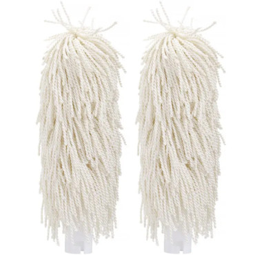 Brosses amovibles pour verre moyen 205 x 55 mm - 2 pcs ensemble.