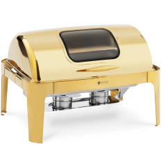 Aquecedor de buget Bemar para pasta pratos com janela GN 1/1 9 L - Ouro