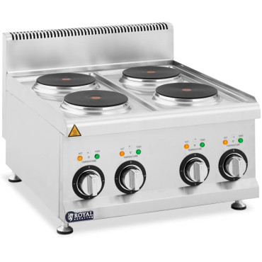 Elektrisk mat justerbar med en huva på 4 värmefält ons. 19 cm 8 kW 400 V