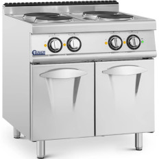 Freistehende elektrische Küche mit Kabinett 4 Heizungsfelder 10.4 kW 400 V