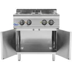 Detached electric kitchen with cabinet 4 Heating fields 10.4 kW 400 V