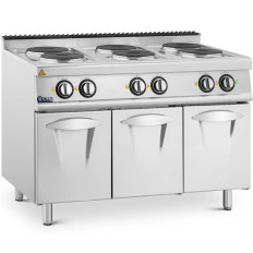 Cuisine électrique individuelle avec armoire 6 boîtes de chauffage 15,6 kW 400 V