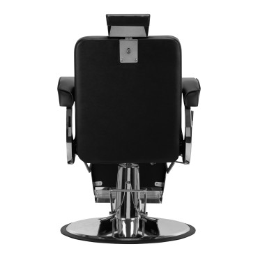 HAIR SYSTEM BARBER CHAIR BM88066 BLACK — rear view