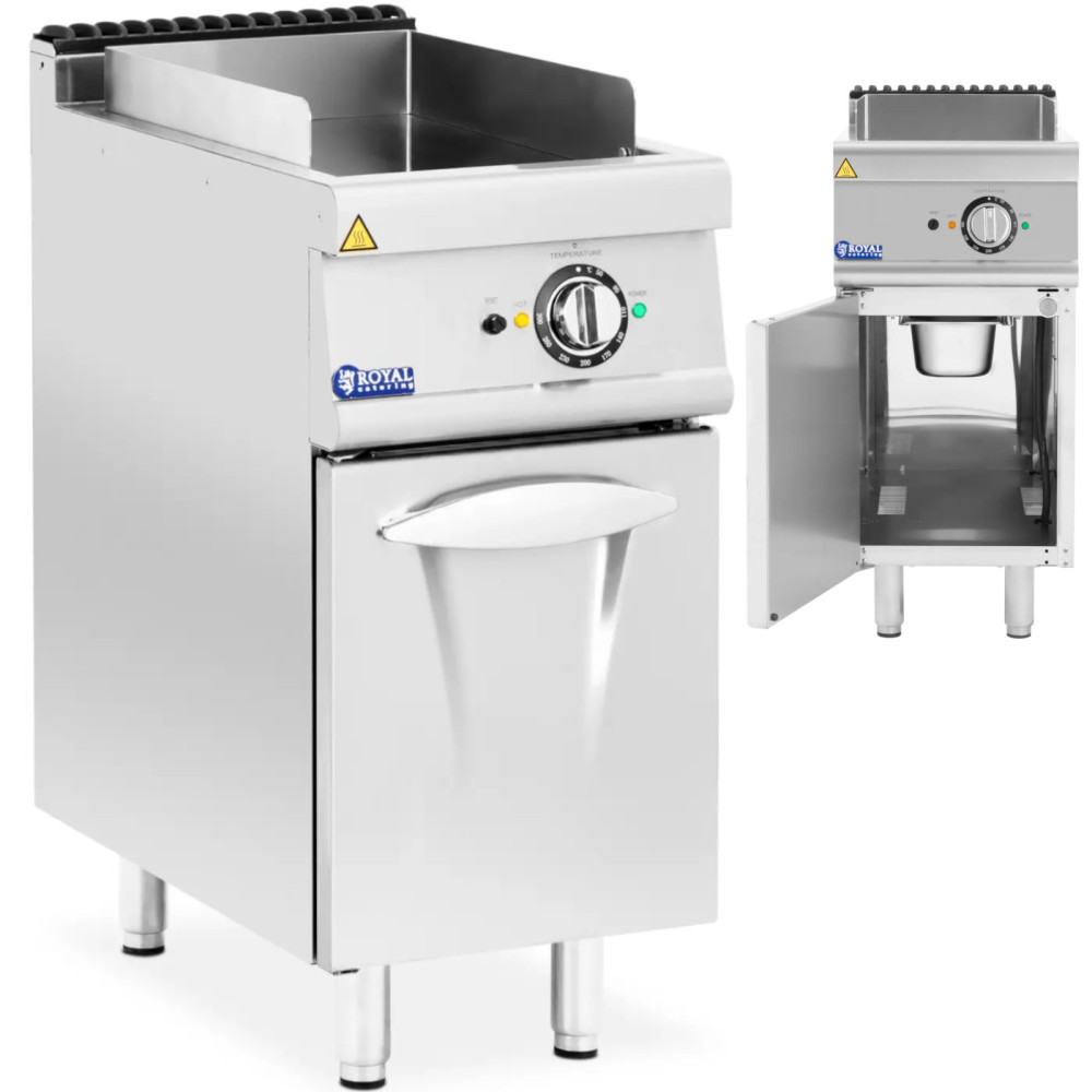 BBQ Elektrische grillplaat Smooth met vrijstaande kast 5.4 kW 400 V