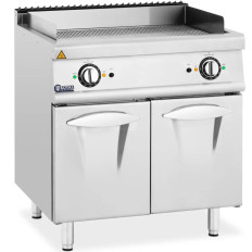 Gril Grill doska Double Double Ryfled s voľne stojacou skrinkou 10,8 kW 400 V