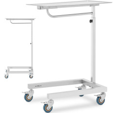 Table Treatment Treatment Stroller Adjustable Steel 60 x 40 cm