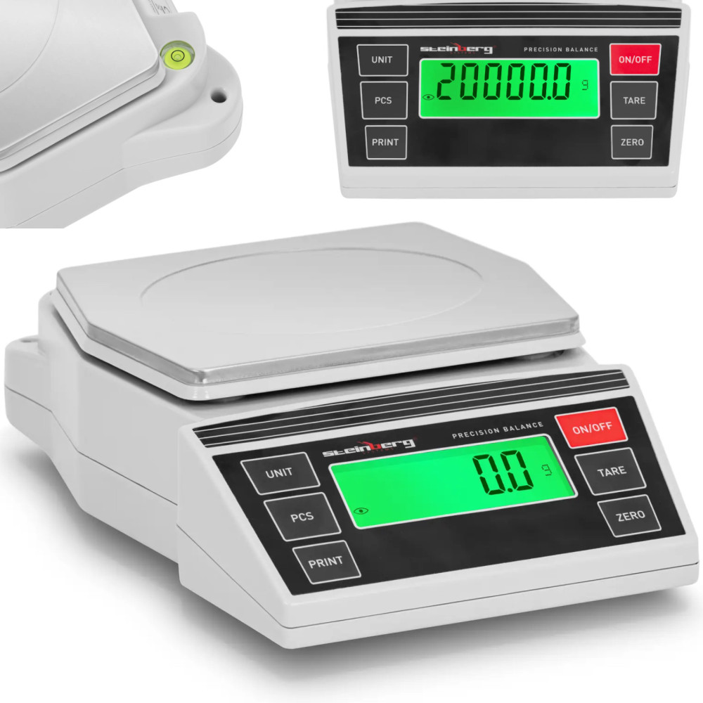 Εργαστήριο Jubilerska ακριβείας LCD 2-20000G / 0,1 g