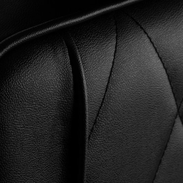 Poltrona da Barbiere HAIR SYSTEM BM88066 Nera — primo piano della superficie