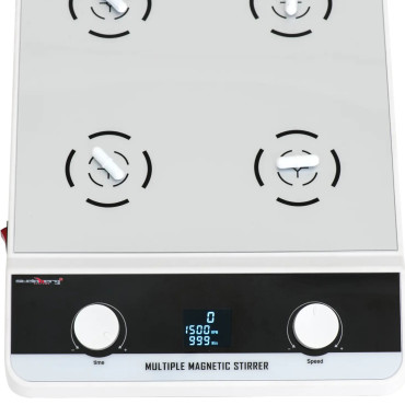 Mágneses keverő laboratórium 6 x 1000 ml 100-1500 rpm