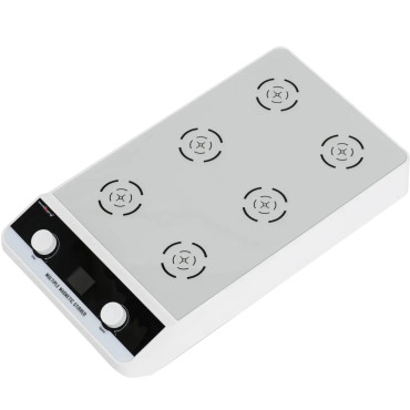 Magnētiskā maisītāja laboratorija 6 x 1000 ml 100-1500 apgr./min
