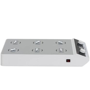 Laboratorio di agitatore magnetico 6 x 1000 ml 100-1500 giri / min