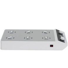 Magnetisk omrører laboratorium 6 x 1000 ml 100-1500 rpm