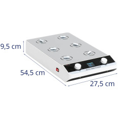 Magnetni laboratorij za mešalnik 6 x 1000 ml 100-1500 RPM
