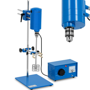 Mekanisk laboratorieomrörare med 40 L 3000 RPM-klämmor