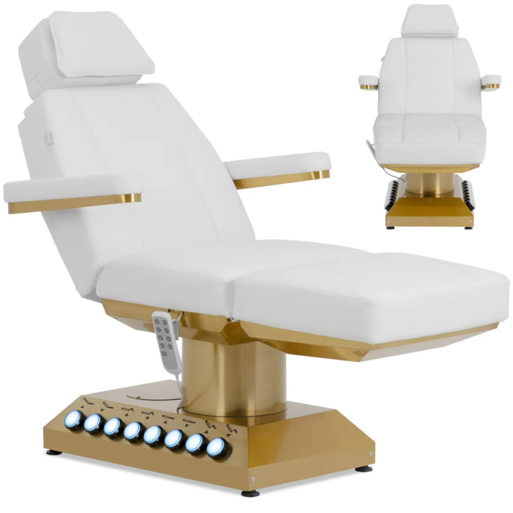 Cosmetic Spa Spa riscaldata 4 motori 200 kg Marsala - Oro bianco