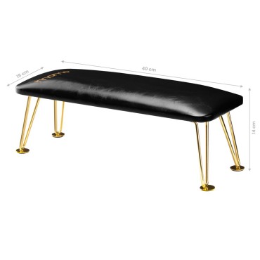 STAND DE MANUCURE 6M NOIR DORÉ