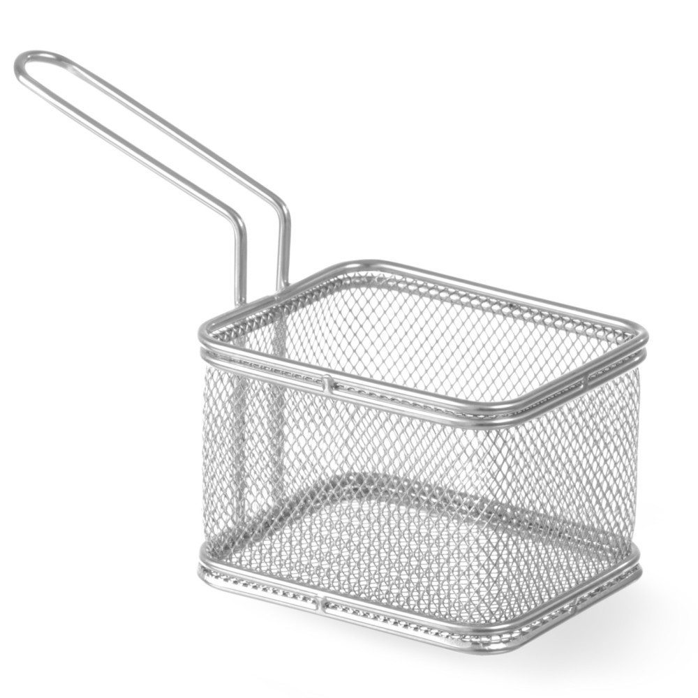 Miniature basket for fried snack stainless steel 100x80x75mm - Hendi 426425 Miniature basket for fried snack stainless steel 100x80x75mm - Hendi 426425