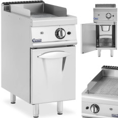 Gas Grill ryflated med en propan / LPG / naturgas 6 kW