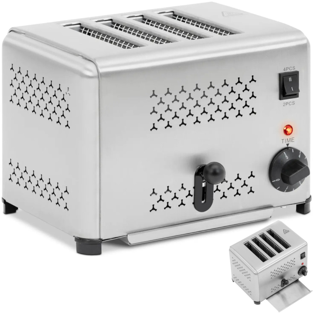 Tostapane tostapane sandwich per 4 fette toast 1800 w