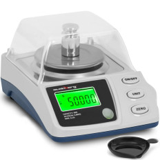 Precision laboratory weight with cover 0.1-60 g / 0.005 g