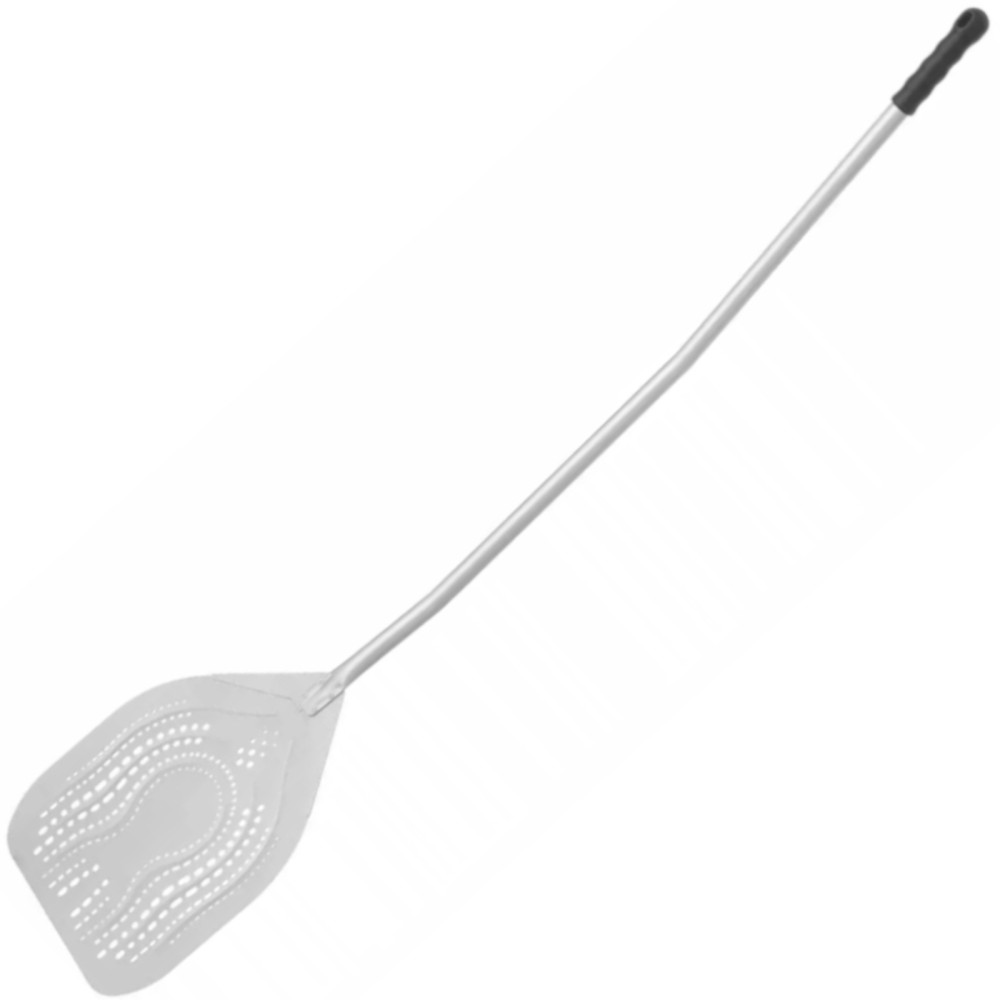 Pizza Shovel En firkantet arena perforeret med et bøjet håndtag 325 x 1475 mm