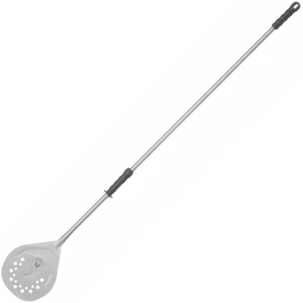 Olimpia-Pizza-Shovel mit dem Gleitgriff 200 x 1700 mm perforiert