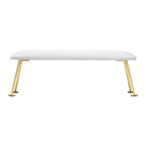 MANICURE STAND 6M GOLDEN WHITE PIK -kynsienhoitoteline — etuosa