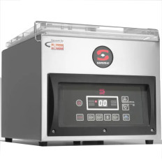 Συσκευασία τροφικής κοιλιακής συσκευασίας κενού 280 mm 8 m3 / h 370 w