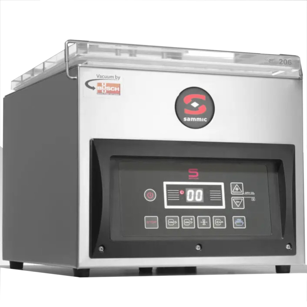 Máquina de embalagem de vácuo ventricular alimento 280 mm 8 m3 / h 370 w