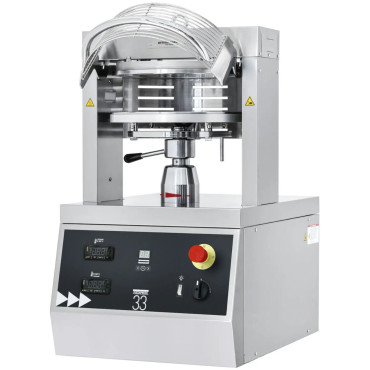 Tryck för att bilda pizza pizza. 33 cm 400 V 4750 W