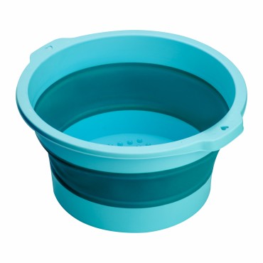 VASCA PER PEDICURE PIEGHEVOLE BLU