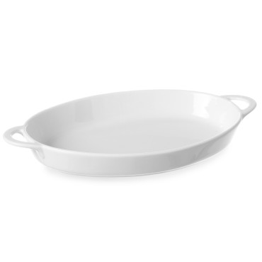 Plat oval pour cuisson avec...